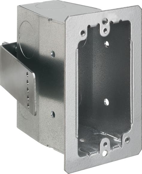 electrical outlet box for exposed interior concrete wall|block wall electrical box fitting.